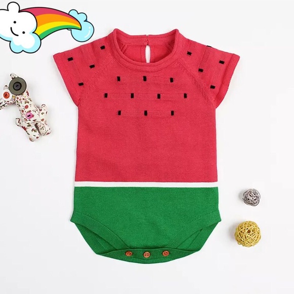 🍉Beautiful melon knight Day🍉new 6-12month - Picture 3 of 6
